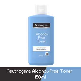 Neutrogena Alcohol-Free Toner 150ml. นูโทรจีน่า แอลกอฮอล์-ฟรี โทนเนอร์  150มล.