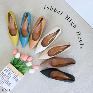 Mgaccess Ishbel High Heels Shoes 922-14 รองเท้าคัทชู