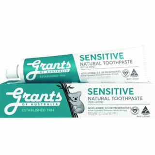 Grants Sensitive With Mint  แกรนท์ ออฟ ออสเตรเลีย เซนซิทีฟ ผสมมิ้นท์ 100g.