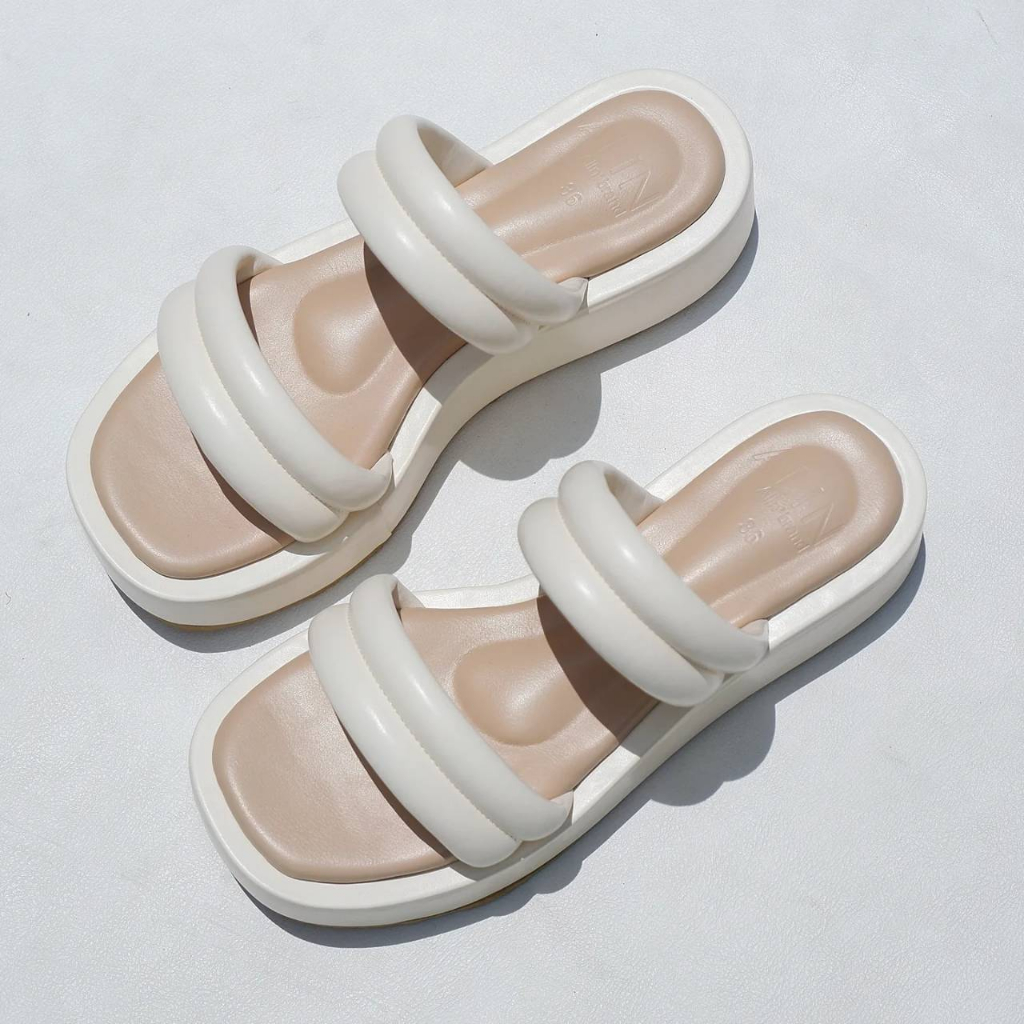 รุ่น โมโมโก๊ะ ความสูง 1.5นิ้ว ใส่สบายมาก Size​วัดจากขอบใน​ของรองเท้า ALIN