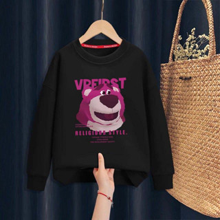 J-671-O   เสื้อสเวตเตอร์เด็ก สกรีนลายการ์ตูนน่ารักใส่ได้ทั้งเด็กผู้หญิงและเด็กผู้ชาย ผ้าโพลีเอสเตอร์ ใส่สบาย**ปลีก-ส่ง**