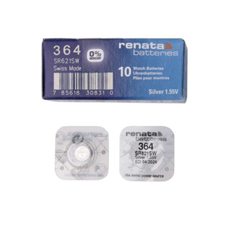 ถ่านกระดุมRenata 364/SR626SW Swiss made ของแท้ 1 ก้อน