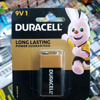 ถ่าน Duracell 9V Alkaline จำนวน1ก้อน ของใหม่ ของแท้บริษัท