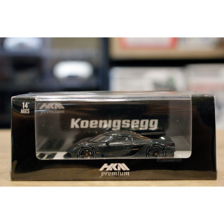 1/64 KOENIGSEGG JESKO FULL Attack Dark Grey HKM