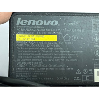 Lenovo adapter 20V 3.25A