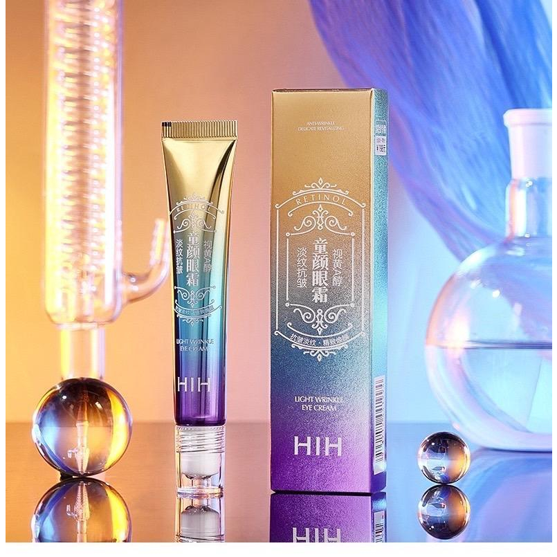 ครีมทารอบดวงตา HIH Eye Cream แบบลูกกลิ้ง 3หัว กระชับผิว ลดความหมองคล้ำ