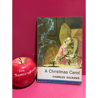 A Christmas Carol : CHARLES DICKENS หนังสืออ่านนอกเวลาภาษาอังกฤษ หนังสือเก่า ปี 1961