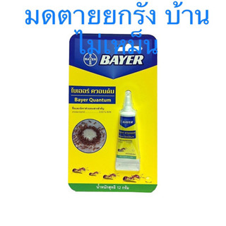 เจลกำจัดแมลงสาบ และ มด BAYER ของแท้ ล็อตผลิต 07/2023 สีกลืนกับพื้นผิว กำจัดได้ผล