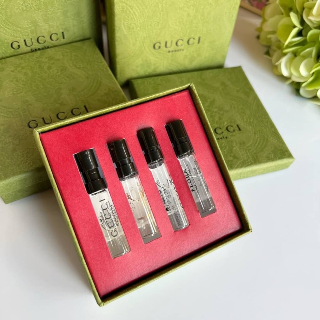 เซ็ตน้ำหอมไวออล Gucci Sample Vials Set 4 Pcs. for Women