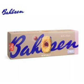 Bahlsen Deloba Snack Cookies crispy topped with Blueberry jam 100g...บาวเซ่นเดโลบาบลูเบอร์รี่ 100กรัม