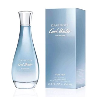 Davidoff Cool Water Parfum for Her EDP 100 ml. ของแท้ 100%