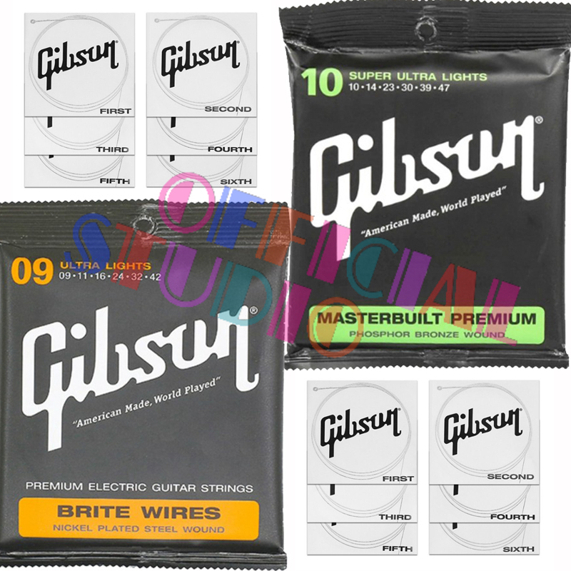 สายกีตาร์  Gibsun ครบชุด ｛ส่งเร็ว 🚀｝