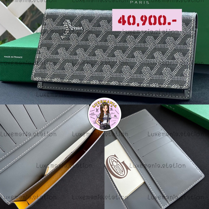 GOYARD] Goyal Round zipper long wallet PVC White Unisex Long Wallet – KYOTO  NISHIKINO