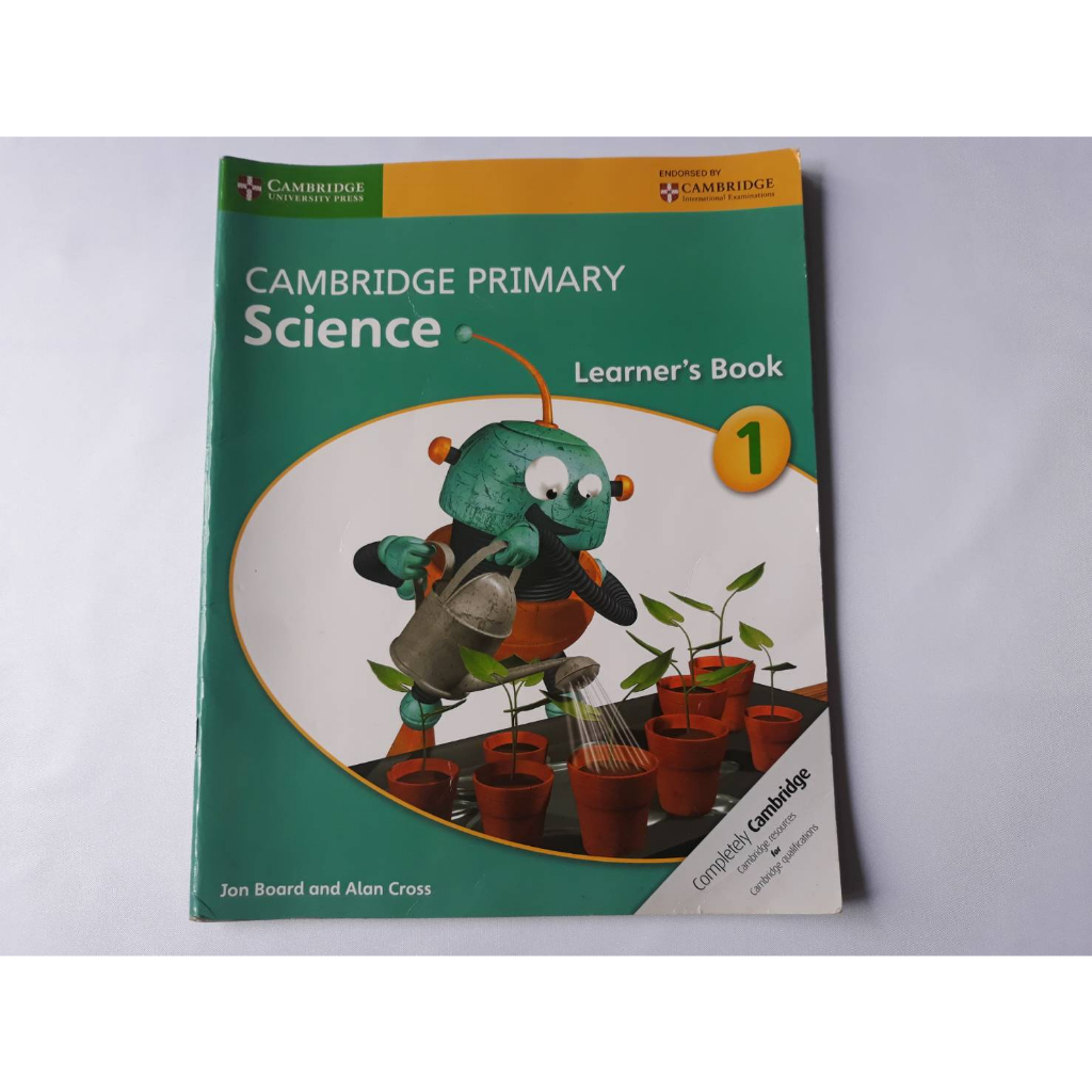 Cambridge Primary Science Learner s book 1 หนังสือวิชาวิทยาศาสตร์ ป.1 Cambridge University Press