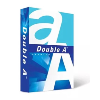 กระดาษถ่ายเอกสาร A4 80 แกรม (500 แผ่น) Double A