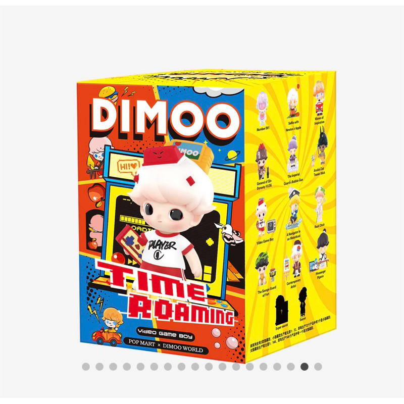 🔸กล่องสุ่ม🔹 Dimoo Time-Roaming Series (POPMART)