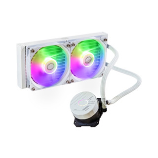 LIQUID COOLING COOLER MASTER MASTERLIQUID 240L CORE ARGB WHITE (MLW-D24M-A18PZ-RW) - A0151236