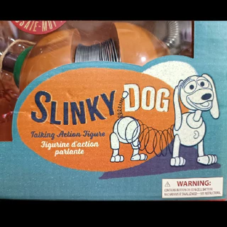 Toy Story Action Figure Slinky Dog ฟิกเกอร์ สลิงกี้ ด็อก พูดได้ จากภาพยนตร์ ทอย สตอรี่ ลิขสิทธิ์แท้ Disney ตุ๊กตา