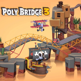 Poly Bridge 3 เกม PC Game เกมคอมพิวเตอร์ Downloads USB Flash Drive