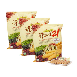 [ของแท้] 곡물그대로21 KEMY Premium Grain Crispy Roll (เกรนโรล ธัญพืชอบกรอบ) 180g