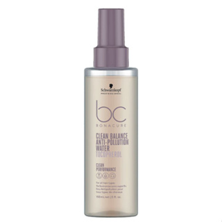 Schwarzkopf BC Bonacure Clean Balance Anti-Pollution Water ชวาร์สคอฟ สเปรย์บำรุงเส้นผม(ปกป้องเส้นผมจากอนุมูลอิสระ)