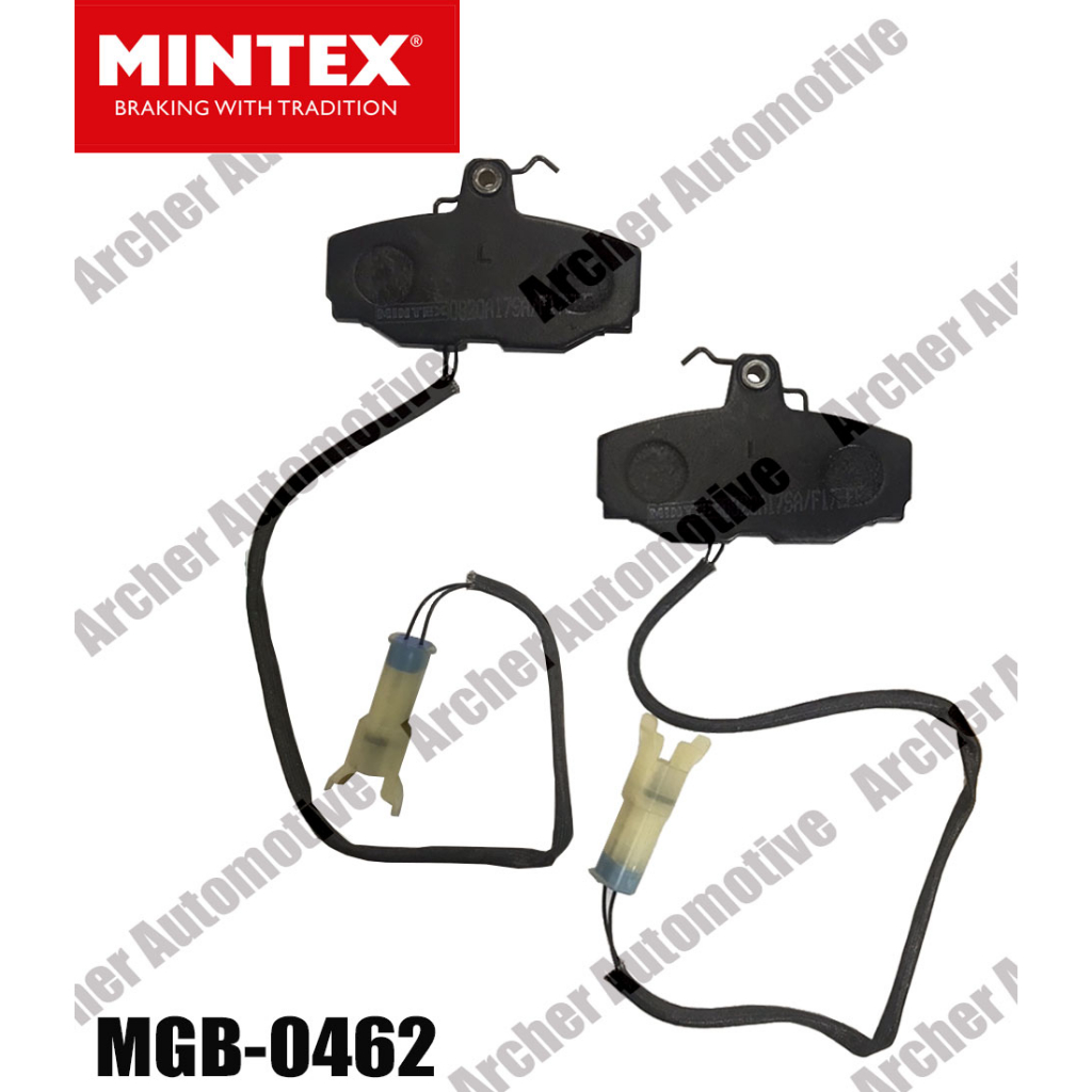 ผ้าเบรก หลัง (brake pad) JAGUAR Sovereing, XJ6/S/40 2.9, 3.2, 3.6, 4.0, XJR12 5.3 ปี 1987 - 1997