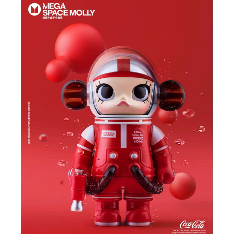 molly popmart 400% CocaCola พร้อมส่ง แท้‼️‼️