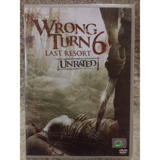 DVD Wrong Turn 6 Last Resort Unrated(Horror). ดีวีดี หวีดเขมือบคน ภาค6 ( Language Thai/English).