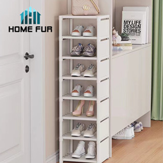 Home Fur ชั้นวางรองเท้าเข้ามุม Shoe Racks  ที่วางรองเท้าสไตล์มินิมอล ประหยัดพื้นที่ มีให้เลือกหลายขนาด