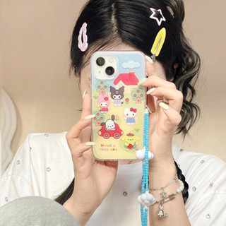 🎁ส่งของขวัญ🎁เคสไอโฟน 11 13 12 Pro Max Sanrio เคส for ไอโฟน14 pro max soft case Iphone