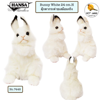 Hansa Creation No. 7448 Bunny White 24 cm. H กระต่าย