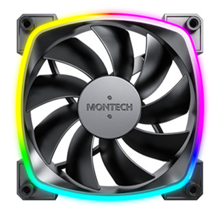 MONTECH (พัดลมเคส) AX120 PWM FAN BLACK