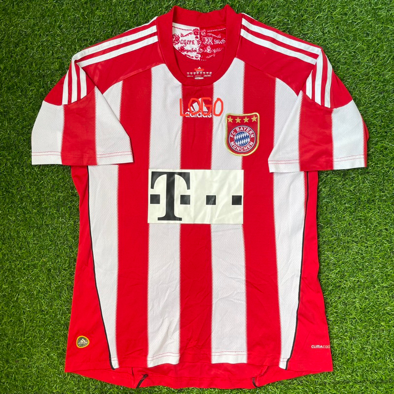 (MEN’S)(AAA) BARYERN MUNICH 2010-11 Red Home Kit size M เสื้อฟุตบอล บาร์เยิร์น มิวนิค ชุดเหย้า สีแดง