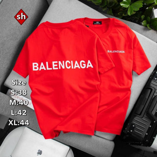 balenciaga เสื้อยืดแขนสั้น