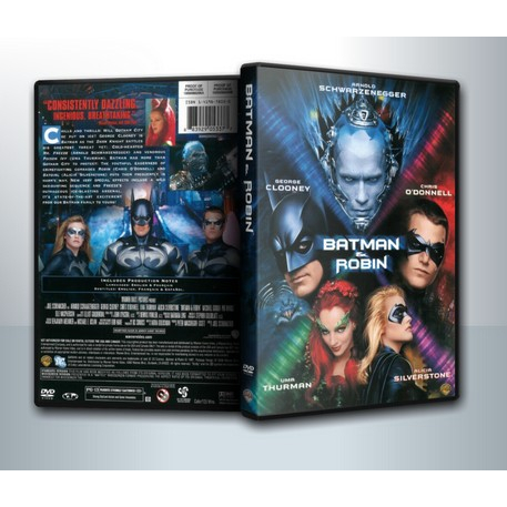 [ DVD Movie มีปก+สกรีนแผ่น-ไม่มีกล่อง ] Batman & Robin (1997) แบทแมน & โรบิน ( 1 DVD )