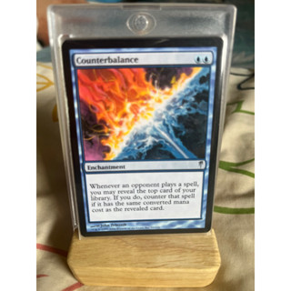 การ์ด MTG Counterbalance Blue Magic the gathering EDH รุ่น Coldsnap สภาพ Nm