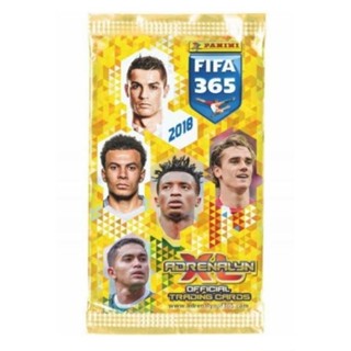 การ์ด Panini Adrenalyn  Fifa 365 (2018) : เหมา 204 ใบ