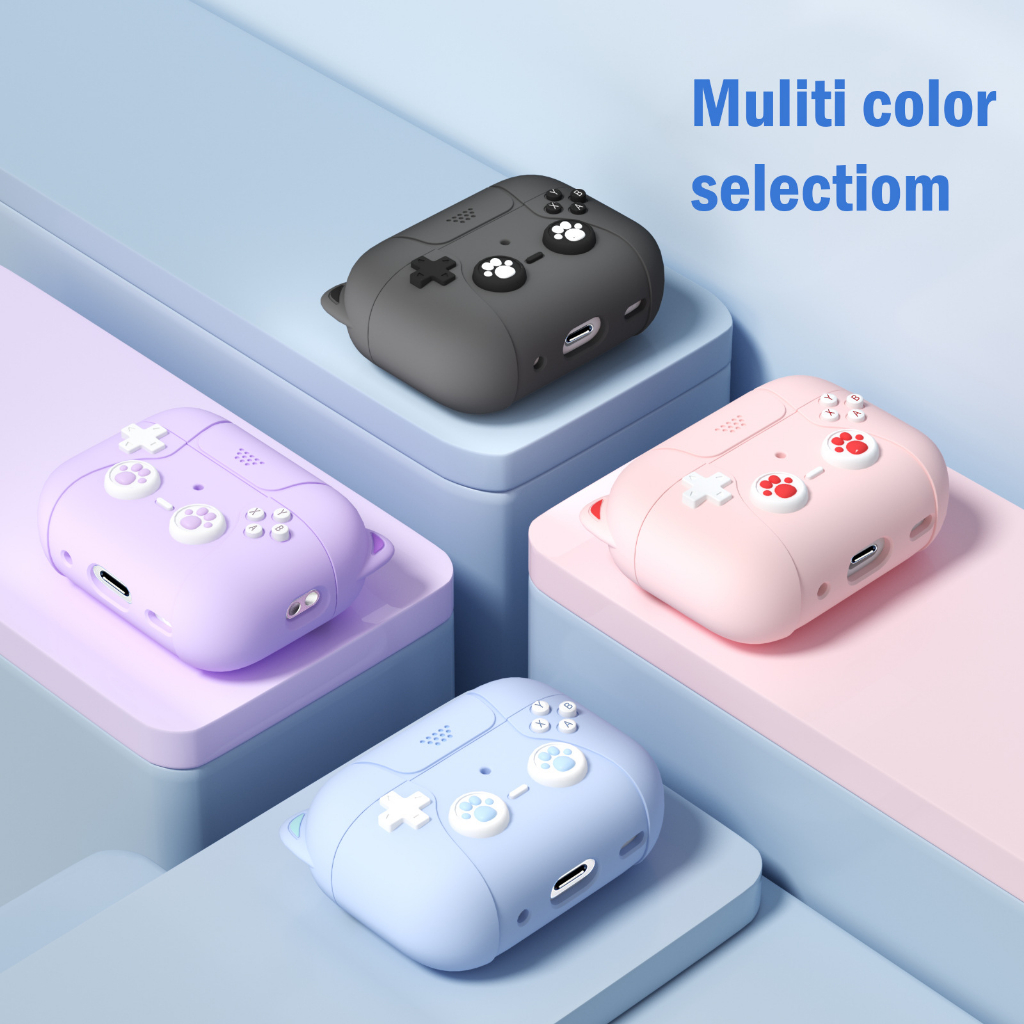 PS CAT เคส ใช้สำหรับ Airpods PRO3 3 4 และ PRO2