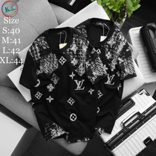 louis vuitton เสื้อยืดแขนสั้น
