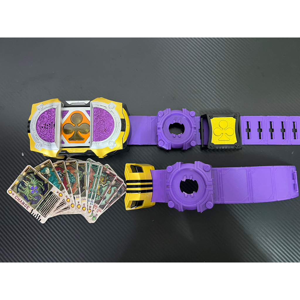 เข็มขัดเรนเกล Dx Leangle Rouzer การ์ด13ใบ ของแท้ Bandai มาสไรเดอร์ เบลด