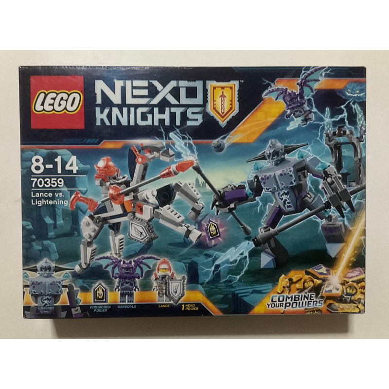 70359 Lego NEXO Knights Lance vs. Lightning
