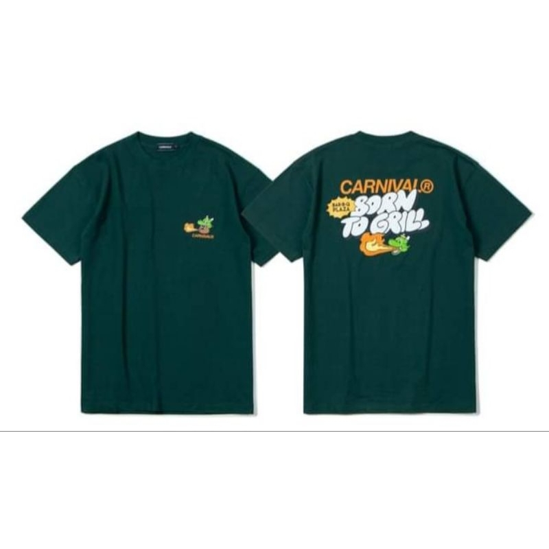 BORN TO GRILL Green CARNIVAL x Bar B Q Plaza "Born To Grill" Collection