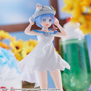 พร้อมส่ง/ของแท้/ โมเดลเรมหมวกแมว Re Life In Different World From Zero Luminasta Rem -Nyatsu No Hi-