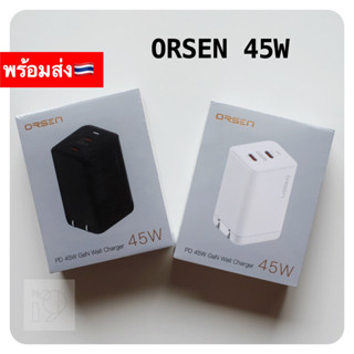 C11 ORSEN Eloop 45W PD GaN Adapter หัวชาร์จเร็ว IP MB Notebook USB-C USB C Super Charger 3A Laptop 20W Fast Charge ชาร์จ