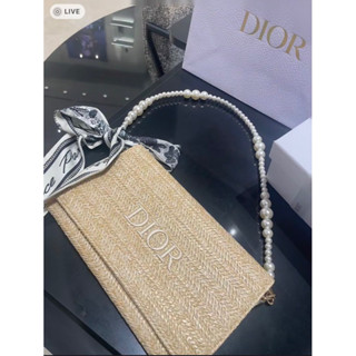 Pouch Summer Dior Crossbody Premium’s Gift + ผ้าผูกกระเป๋า