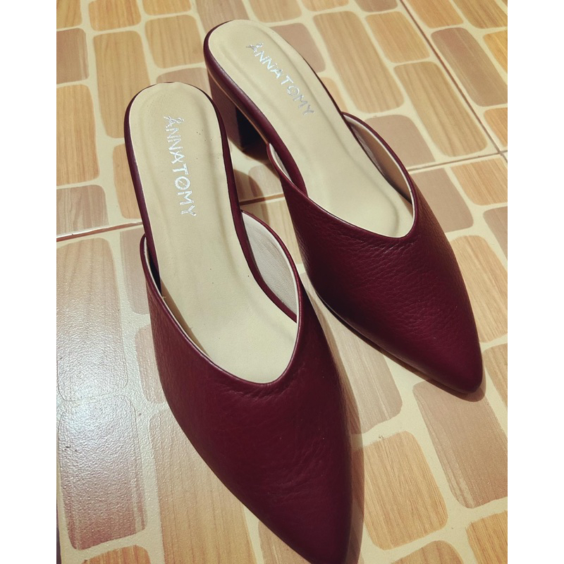 รองเท้าหนังวัวแท้แบรนด์Anna&Tommy