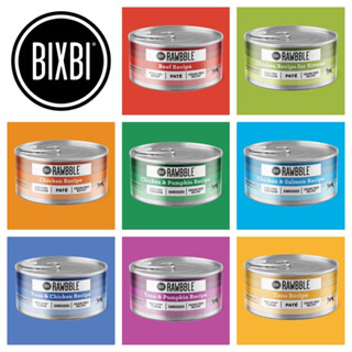 BIXBI Rawbble® (78 g 8 สูตร ) Wet Food for Cats – Grain Free, Protein Rich Paté and Shredded Recipe