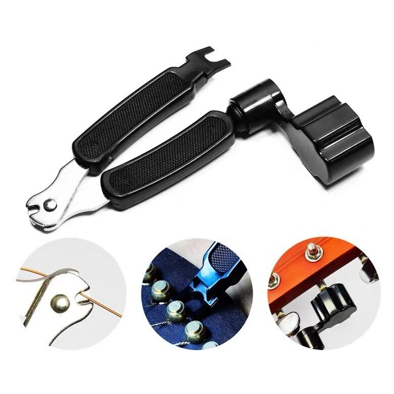 ชุดเครื่องมือเปลี่ยนสายกีตาร์อเนกประสงค์ 3 In 1