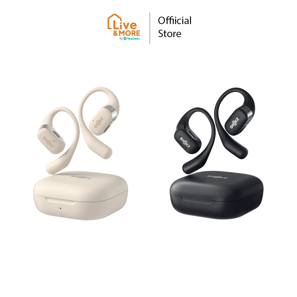 Shokz ช็อค หูฟังไร้สาย Shokz Openfit Open-ear True Wireless Sport Headphones มีให้เลือก 2 สี