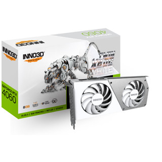 INNO3D GEFORCE RTX 4060 TWIN X2 OC 8GB WHITE GDDR6 (3Y) CR6-001481